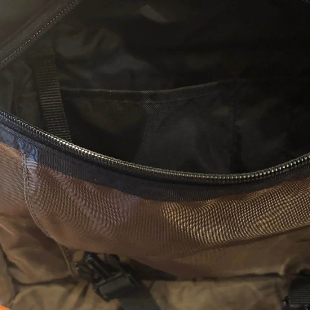 Eddie Bauer Greenish Brown Messenger Bag